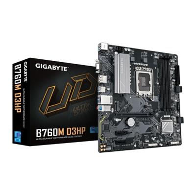 MOTHER S1700 DDR5 GIGABYTE B760M D3HP RAMx4 NVMEx2 DP HDMI VGA